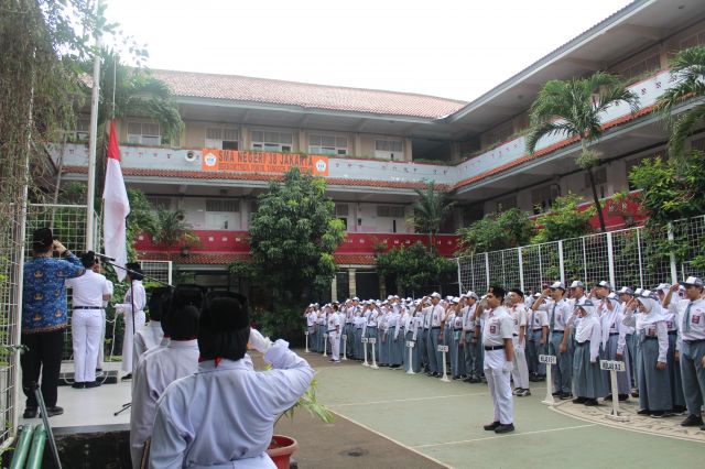 KEGIATAN UPACARA BENDERA